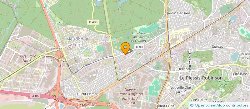 localisation de l'entreprise MADAME MAEVA SOCCI à CLAMART