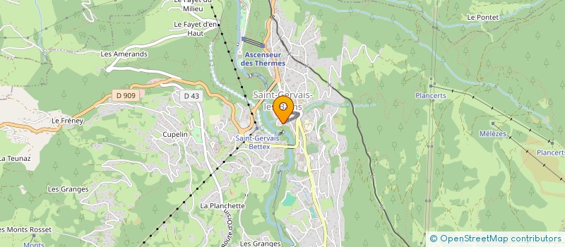 localisation de l'entreprise MADAME MAEVA SOMVILLE  SAINT-GERVAIS-LES-BAINS