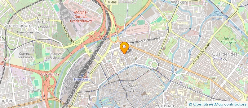 localisation de l'entreprise MADAME MAEVA SOUHAIT à STRASBOURG