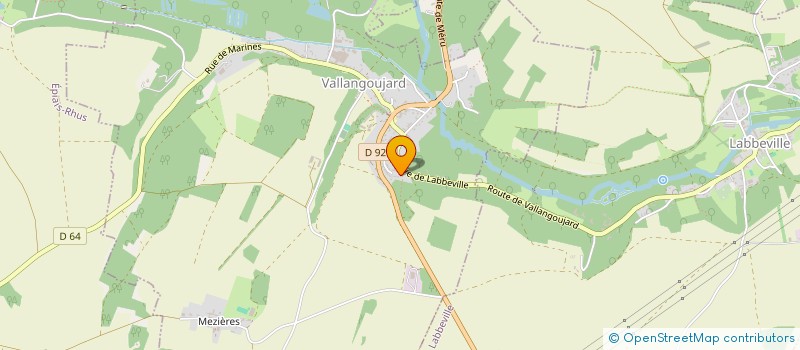 localisation de l'entreprise MADAME MAEVA TAGUEMOUNT  VALLANGOUJARD