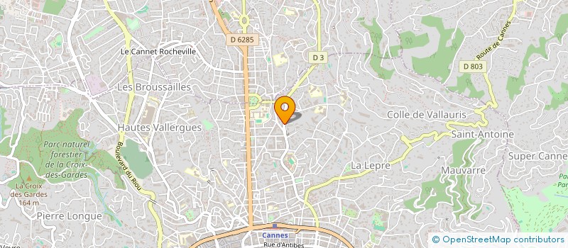 localisation de l'entreprise MADAME MAEVA TALLARIDA à CANNES