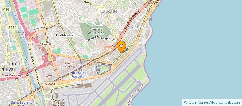 localisation de l'entreprise MADAME MAEVA TINE  NICE