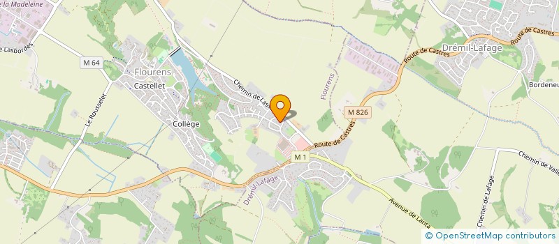 localisation de l'entreprise MADAME MAEVA TONG-LEE-A-TAI  FLOURENS