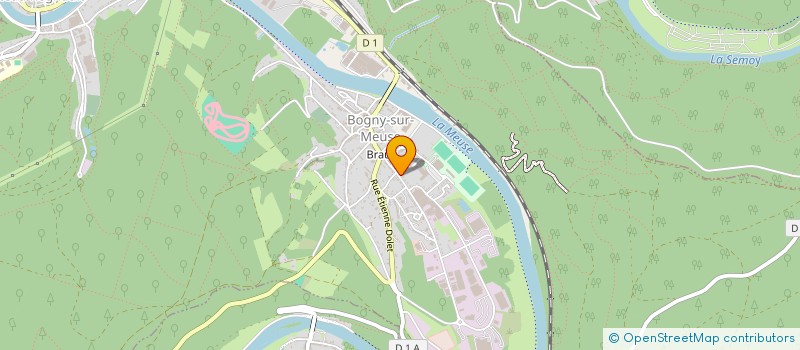 localisation de l'entreprise MADAME MAEVA TOUSSAINT à BOGNY-SUR-MEUSE