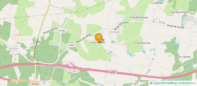 localisation de l'entreprise MADAME MAEVA TROIN  CULHAT