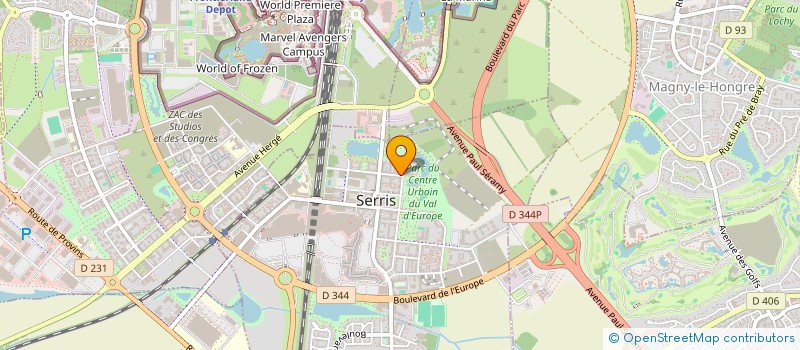 localisation de l'entreprise MADAME MAEVA TROUSSON  SERRIS