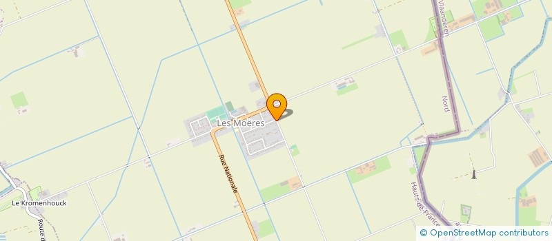 localisation de l'entreprise MADAME MAEVA VANHOUTTE  GHYVELDE