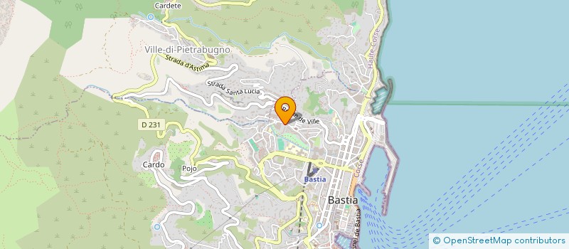 localisation de l'entreprise MADAME MAEVA VAZ à BASTIA