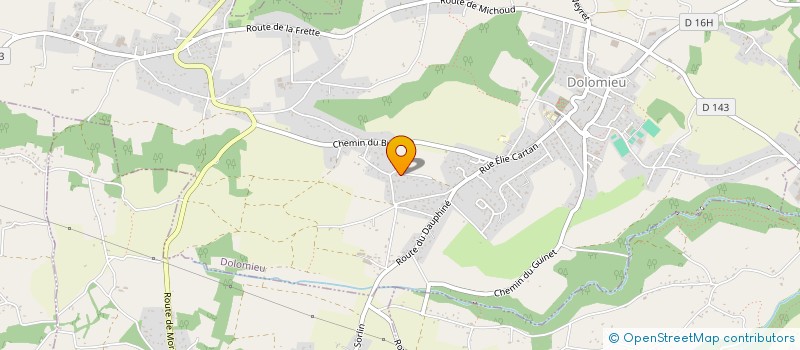 localisation de l'entreprise MADAME MAEVA VELLAY  DOLOMIEU