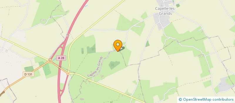 localisation de l'entreprise MADAME MAEVA VERGOTEN  CHAMBLAC