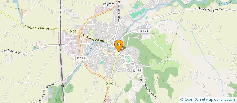 localisation de l'entreprise MADAME MAEVA VIALLET  CHABEUIL