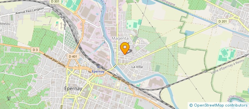 localisation de l'entreprise MADAME MAEVA VIZATELLE  REIMS