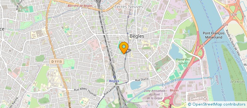 localisation de l'entreprise MADAME MAEVA VUITTON  BEGLES