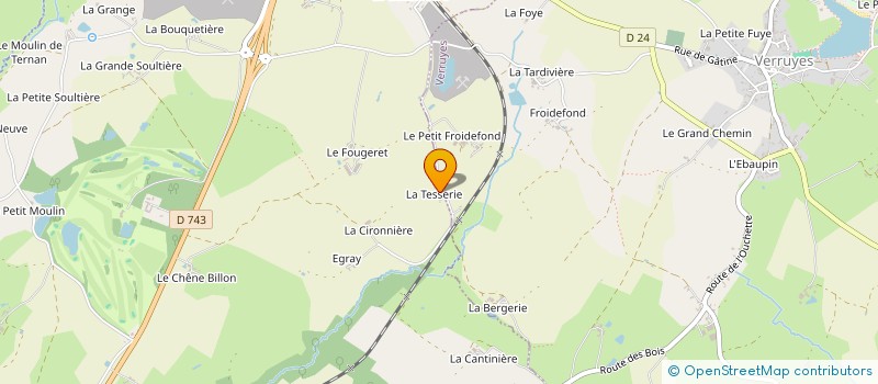 localisation de l'entreprise MADAME MAEVA WILMUS  MAZIERES-EN-GATINE