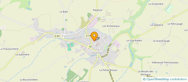 localisation de l'entreprise MADAME MAEVAH RAKOTONDRAMANANANA  CHEMILLE-EN-ANJOU