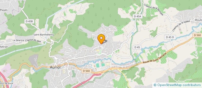 localisation de l'entreprise MADAME MAEVANE PICANO  AURIOL