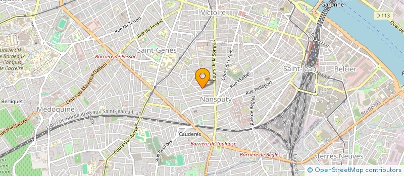 localisation de l'entreprise MADAME MAEWENN LAGATHU  BORDEAUX