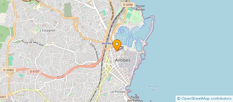 localisation de l'entreprise MADAME MAFALDA INGLEZ GARCIA GUERREIRO  ANTIBES