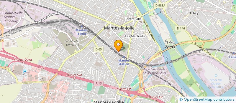 localisation de l'entreprise MADAME MAFALDA SANTOS CABRINHA à MANTES-LA-JOLIE