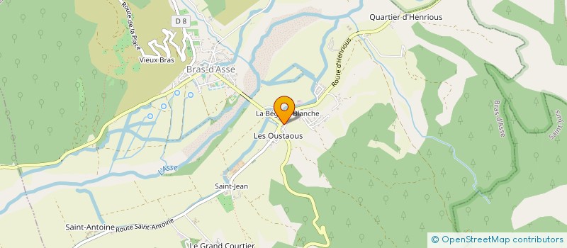 localisation de l'entreprise MADAME MAFALDA SANTOS PINTO  BRAS-D'ASSE