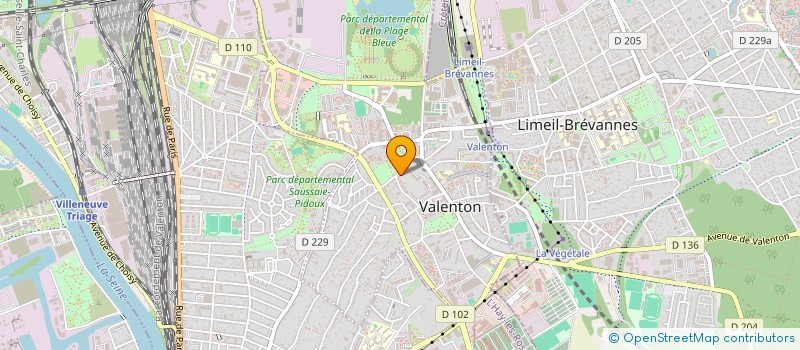 localisation de l'entreprise MADAME MAFATA SYLLA à VALENTON