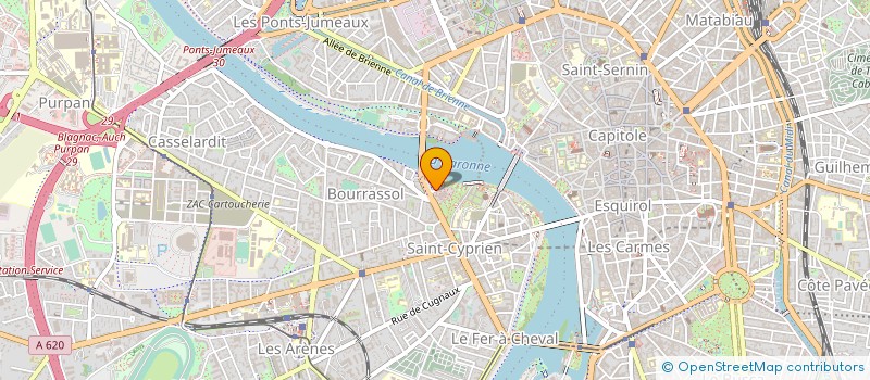 localisation de l'entreprise MADAME MAFERIMA TOURE BRENGUER à TOULOUSE