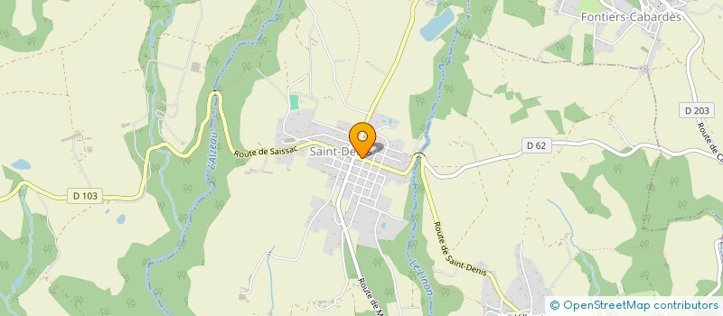 localisation de l'entreprise MADAME MAGALI AGRESTI  SAINT-DENIS