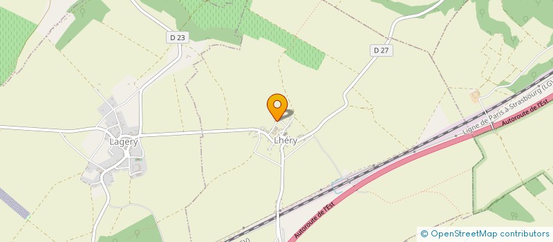 localisation de l'entreprise MADAME MAGALI,AIMEE BERTHELEMY  LHERY