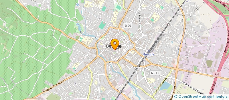 localisation de l'entreprise MADAME MAGALI ALBERT à BEAUNE