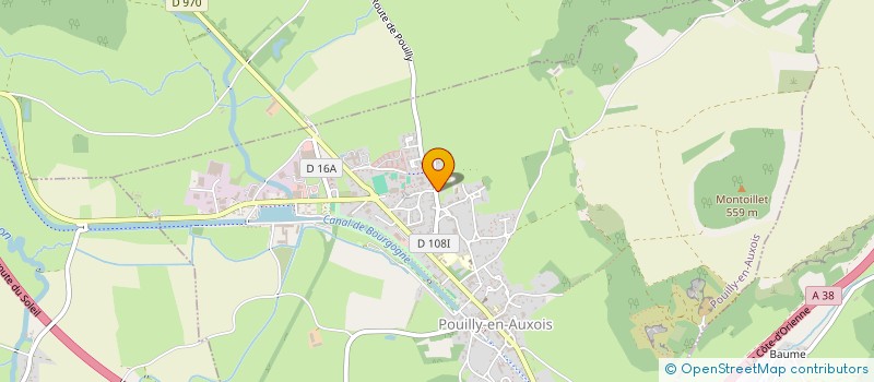 localisation de l'entreprise MADAME MAGALI ALINE BOULEY  LE FETE