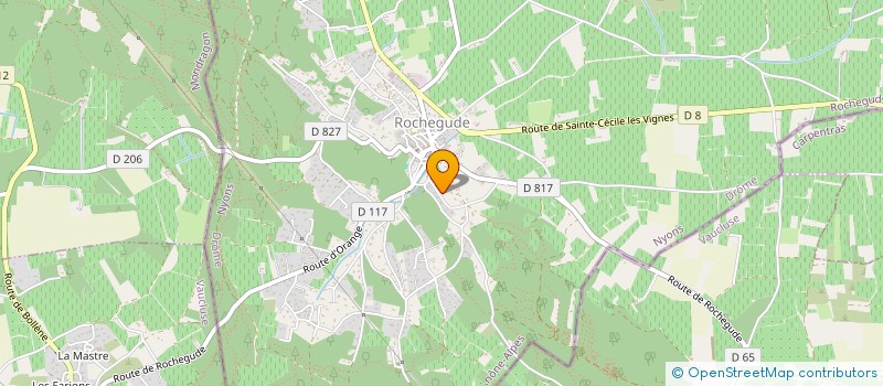 localisation de l'entreprise MADAME MAGALI ARACIL  ROCHEGUDE