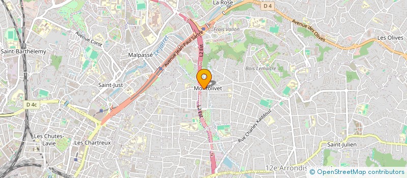 localisation de l'entreprise MADAME MAGALI ASSANTE à MARSEILLE