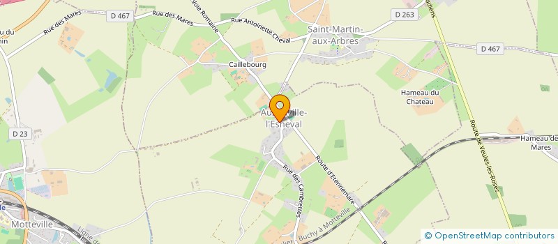 localisation de l'entreprise MADAME MAGALI AUDIEVRE  AUZOUVILLE-L'ESNEVAL