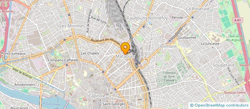 localisation de l'entreprise MADAME MAGALI AYCAGUER à TOULOUSE