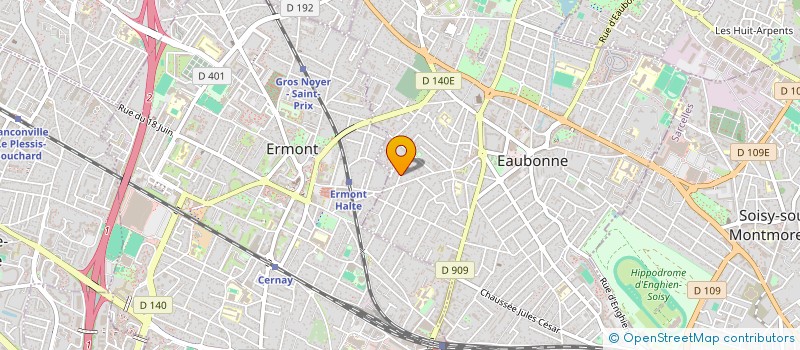 localisation de l'entreprise MADAME MAGALI BALLARD à EAUBONNE