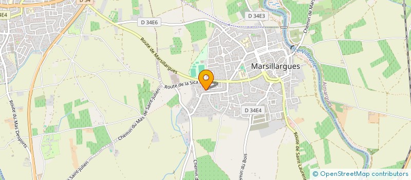 localisation de l'entreprise MADAME MAGALI BANO  MARSILLARGUES