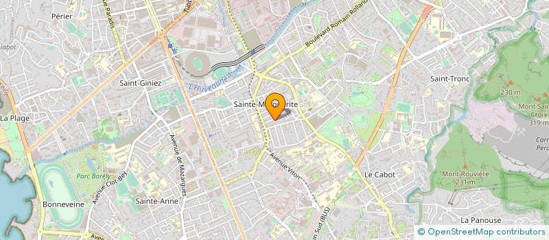 localisation de l'entreprise MADAME MAGALI BARD à MARSEILLE