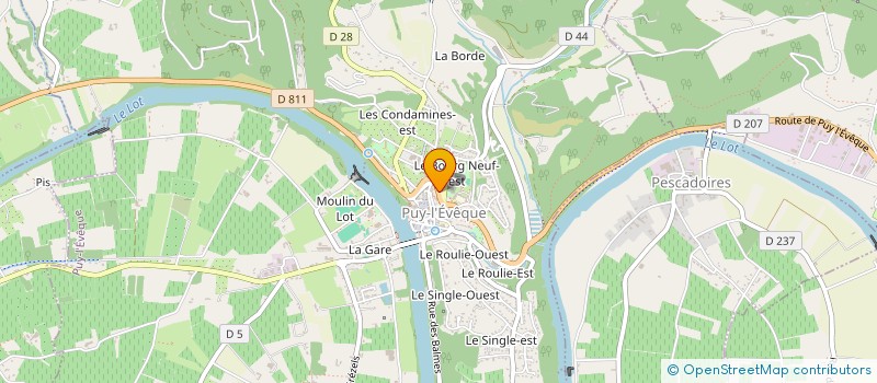 localisation de l'entreprise MADAME MAGALI BARIAT à PUY-L'EVEQUE