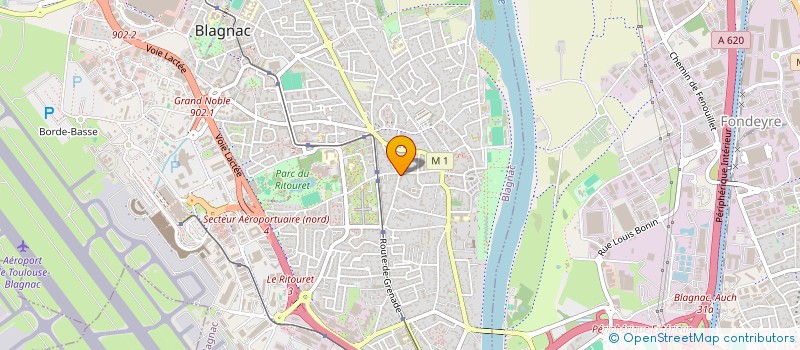 localisation de l'entreprise MADAME MAGALI BARRAGAN à BLAGNAC