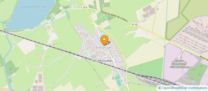 localisation de l'entreprise MADAME MAGALI BATALLER  ISTRES