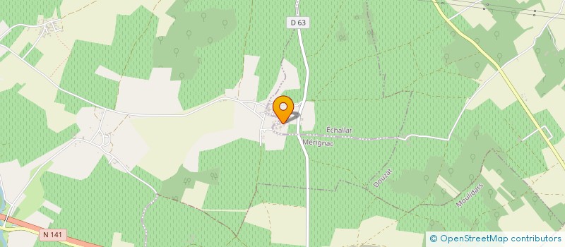 localisation de l'entreprise MADAME MAGALI BAZOIN  ECHALLAT