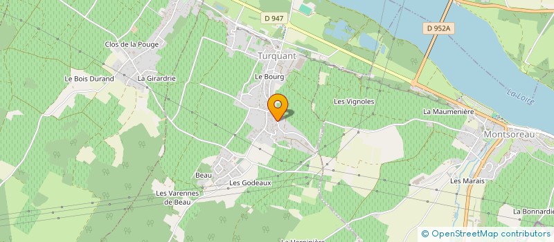 localisation de l'entreprise MADAME MAGALI BECHELOT  TURQUANT