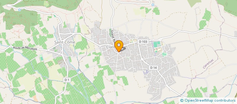 localisation de l'entreprise MADAME MAGALI BEGOU  GARONS