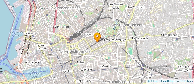 localisation de l'entreprise MADAME MAGALI BENEYTOUT à MARSEILLE