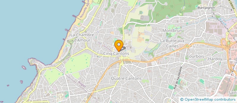 localisation de l'entreprise MADAME MAGALI BENITAH  ANGLET