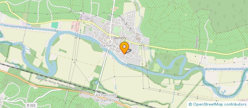 localisation de l'entreprise MADAME MAGALI BERTHELEMY  DAMERY