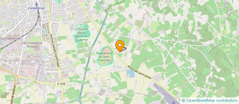 localisation de l'entreprise MADAME MAGALI BERTRAND  CARPENTRAS