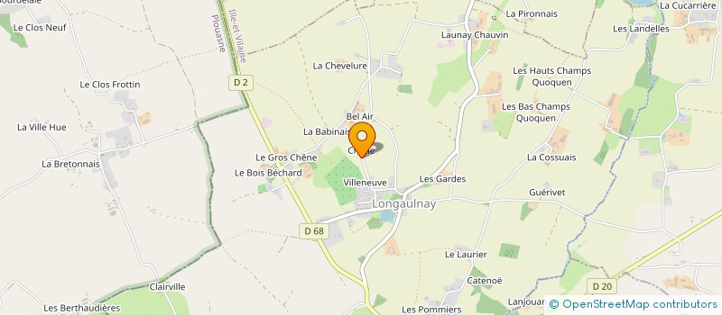 localisation de l'entreprise MADAME MAGALI BESNARD  LONGAULNAY