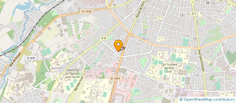 localisation de l'entreprise MADAME MAGALI BILLET à AMIENS