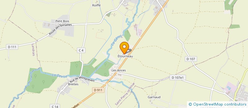 localisation de l'entreprise MADAME MAGALI BIZOT  SAINT-PIERRE-LA-NOUE